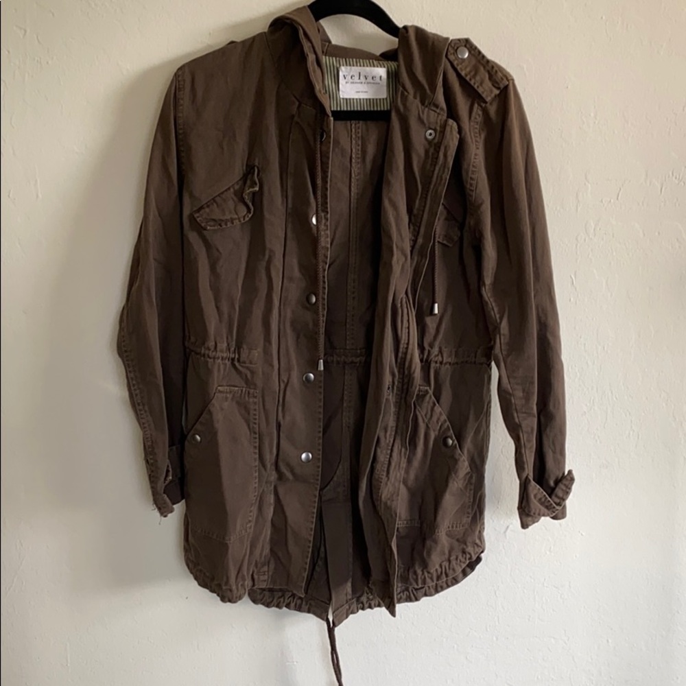 Velvet Green Jacket